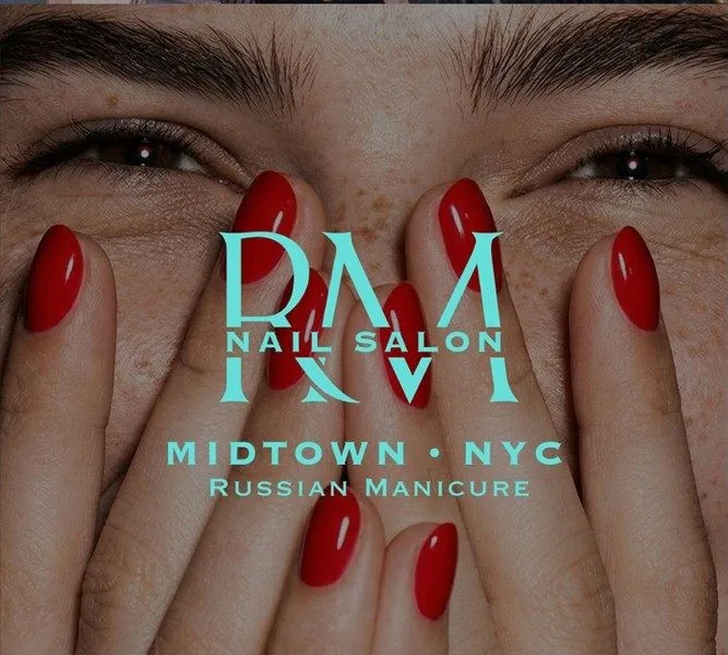 RM Nail Salon red manicure campaign image for Sutton Place clients