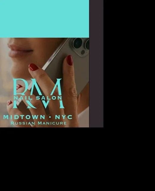 RM Nail Salon editorial red manicure campaign image
