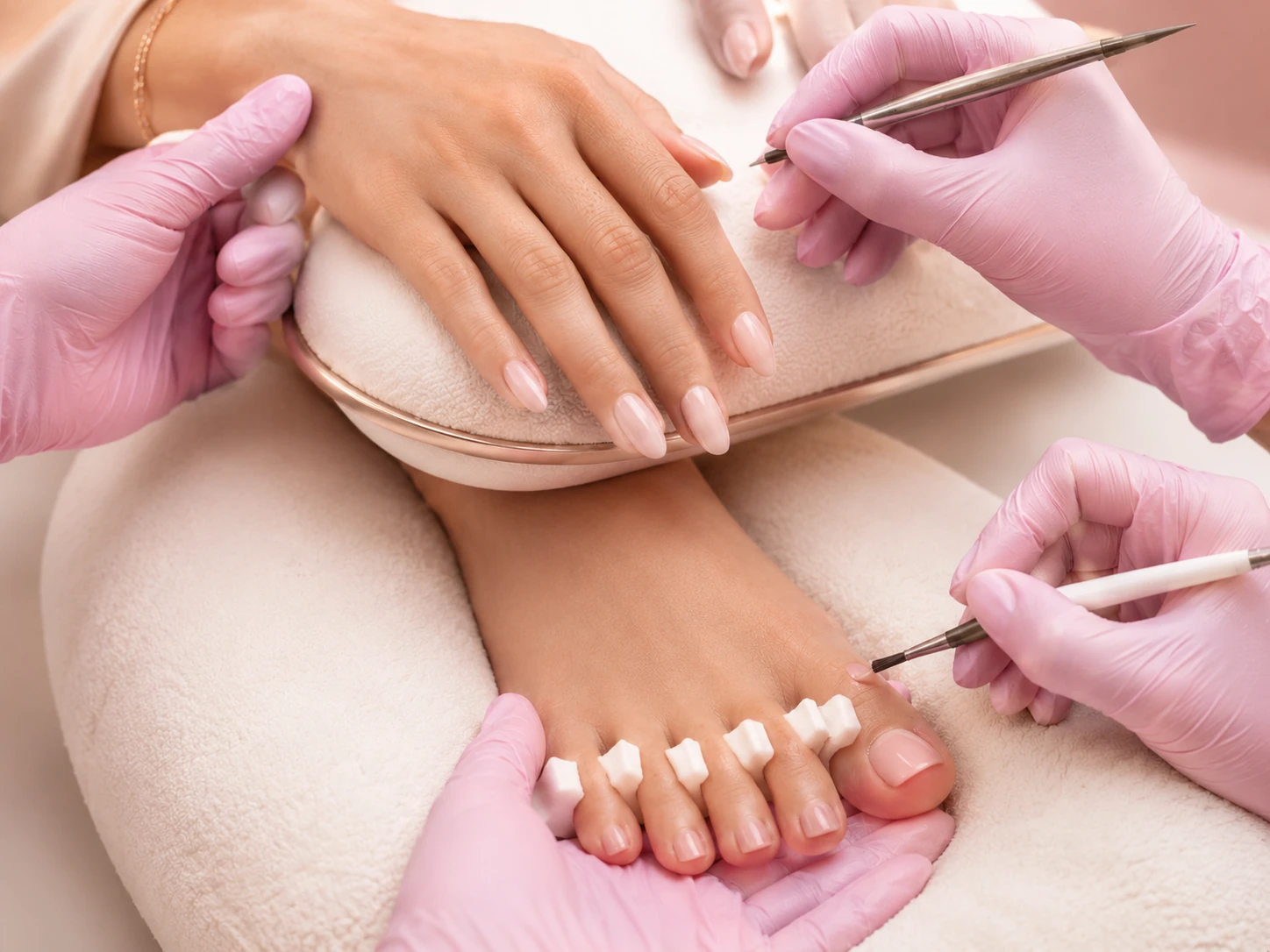 SAME TIME (4 Hands) combo at RM Nail Salon