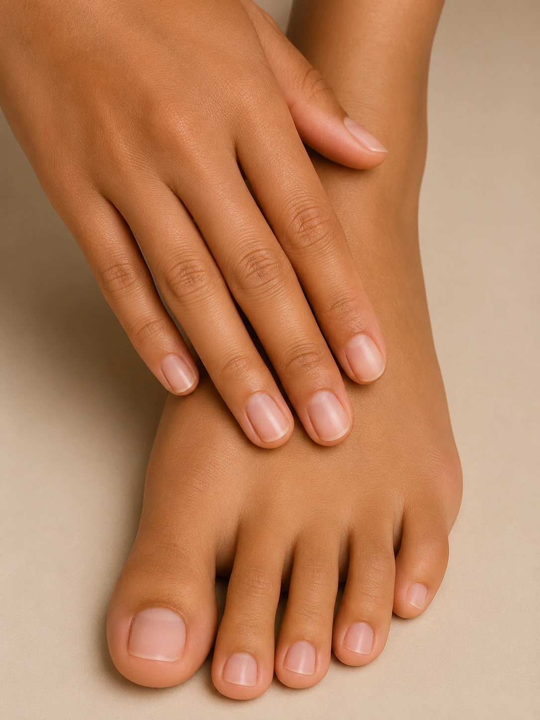 No polish Manicure + Regular/No polish Pedicure at RM Nail Salon
