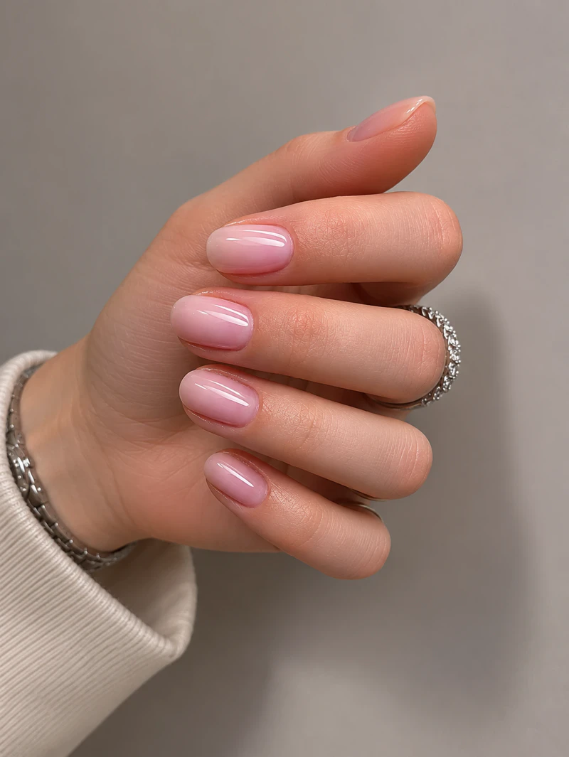 RM Nail Salon milky white extension gallery image