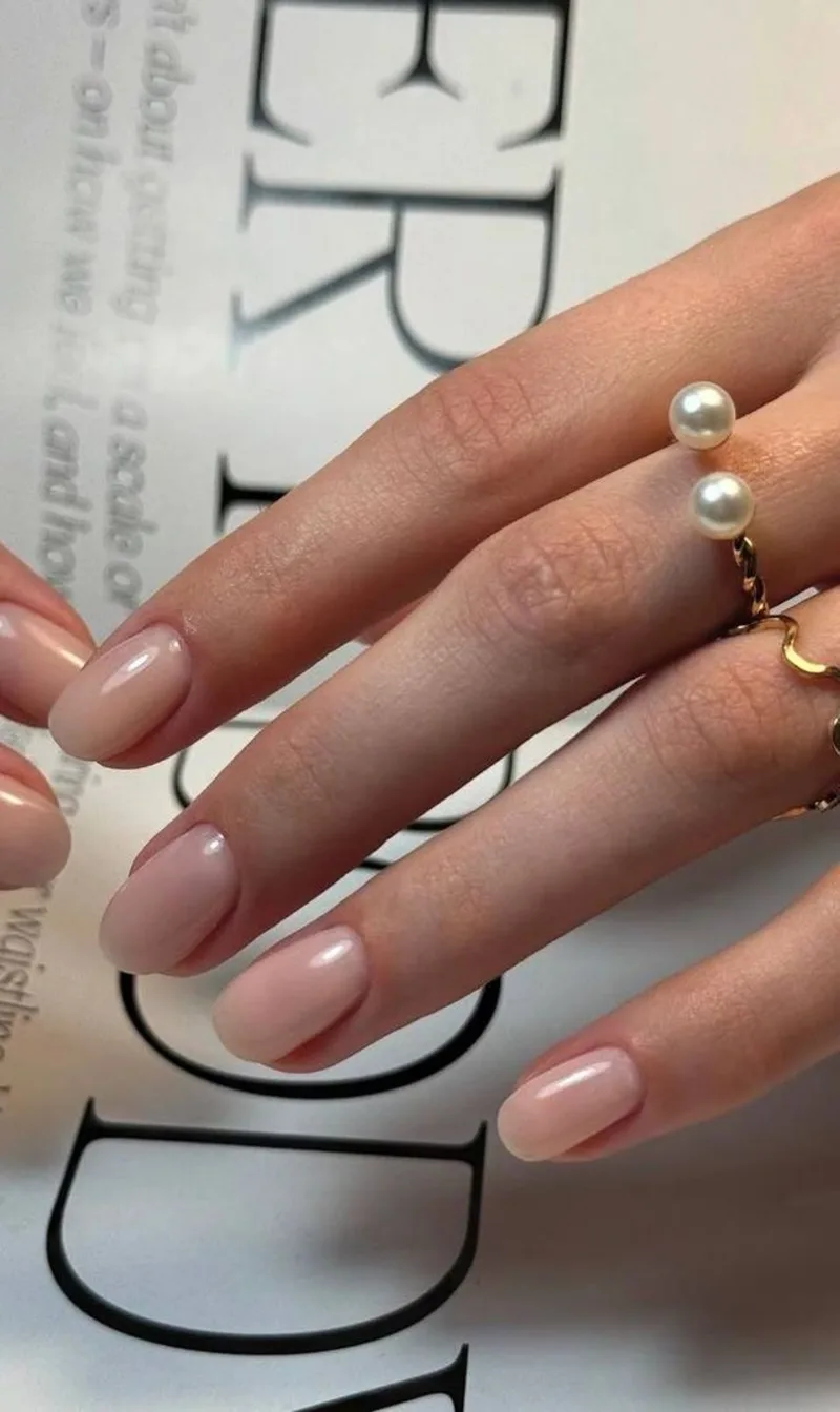 RM Nail Salon classic french shape gallery image