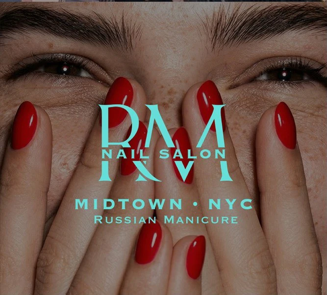 RM Nail Salon red manicure campaign image for Sutton Place clients