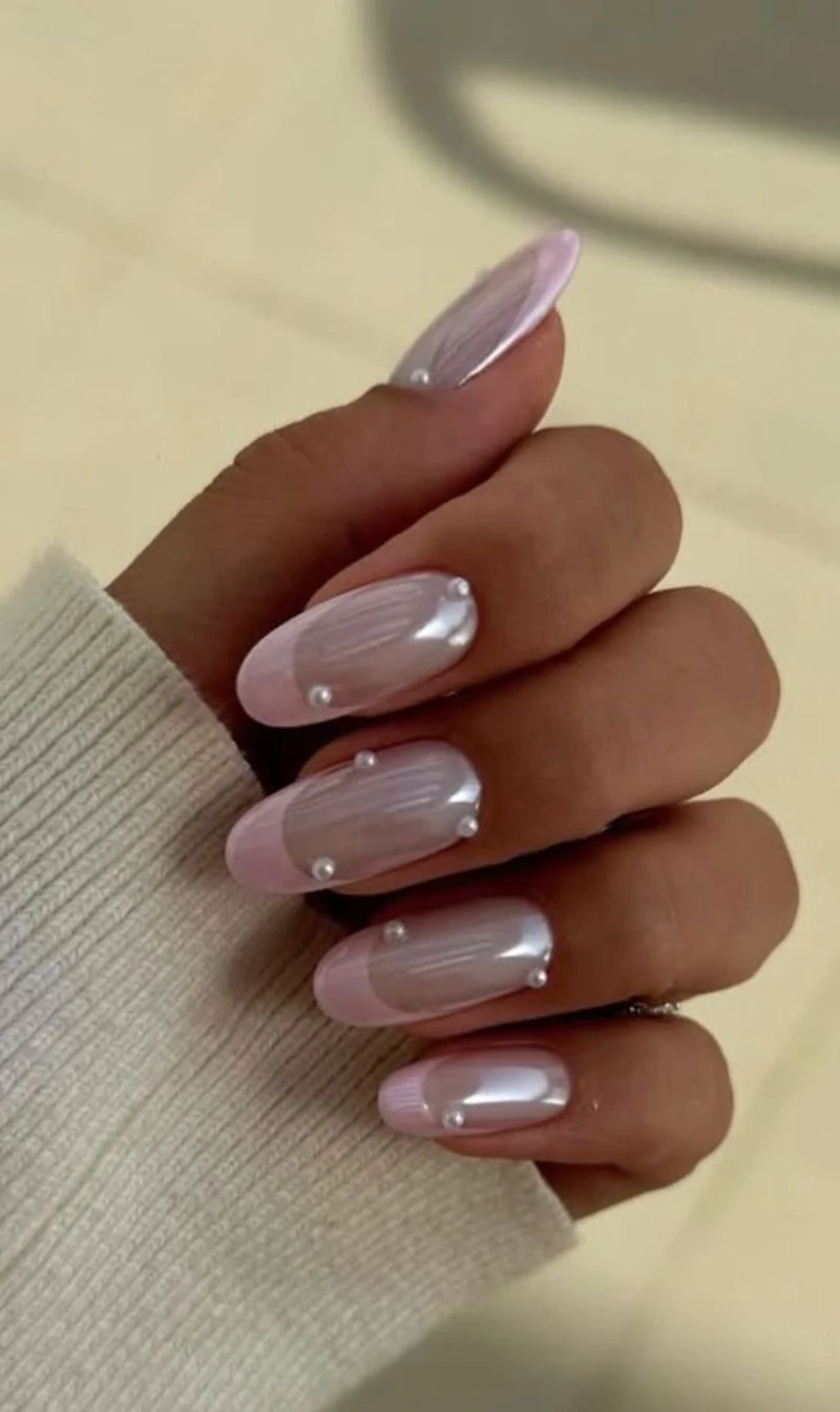 RM Nail Salon french square detail gallery image